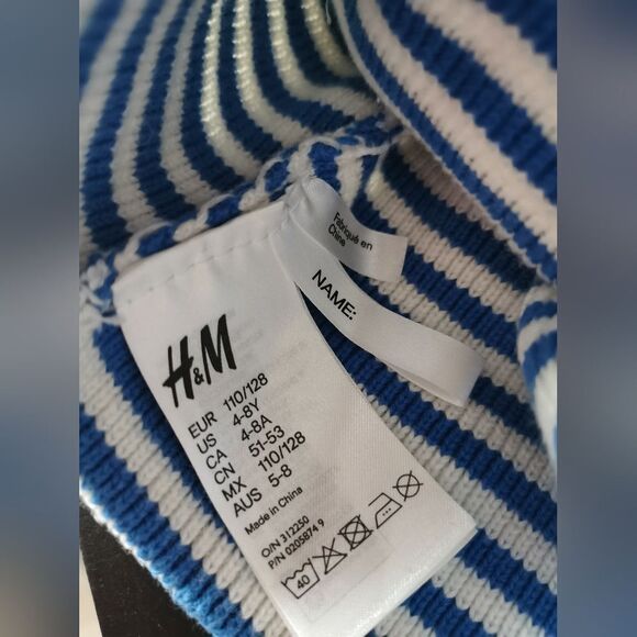 *free H&M striped knit toque - Picture 2 of 3